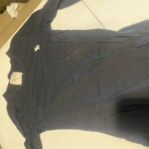 Abercrombie Fitch. Navy tee. Small.
